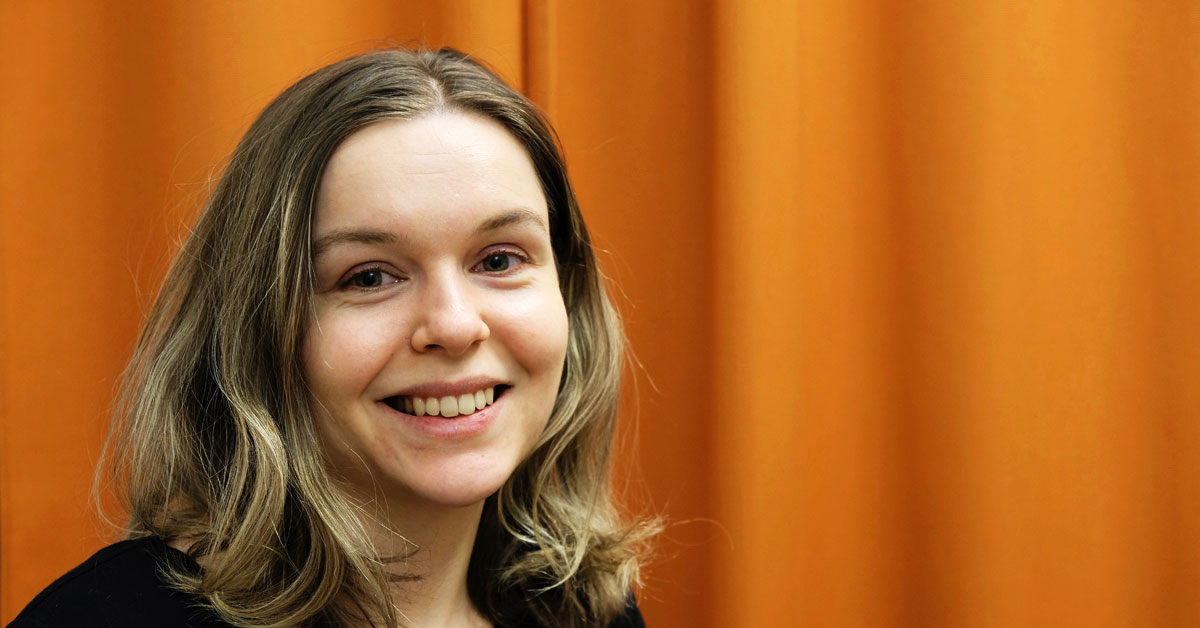 Caroline Westerlund, one of the leaders of the Gemaket programme. Photo: Julia Örtegren.