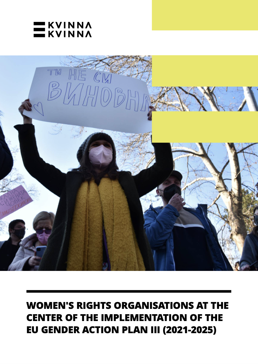 Women’s Rights Organisations At The Center Of Implementation Of The Eu Gender Action Plan 3