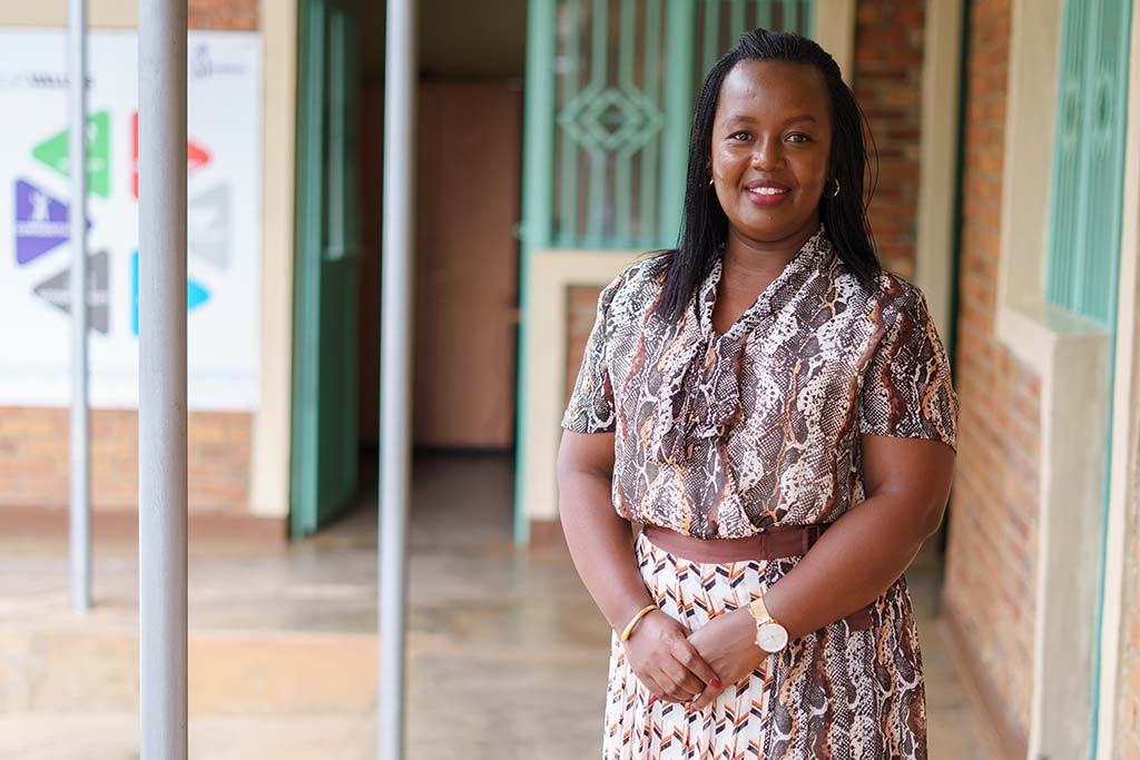 Ninette Umurerwa is a lawyer and the national executive secretary of The Kvinna till Kvinna Foundation’s partner organisation Haguruka in Rwanda. Photo: Gloria Powell