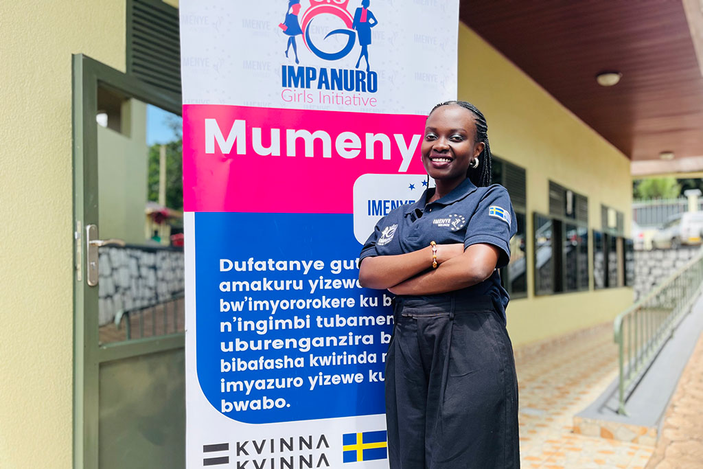 ‘Mumenye: know them’, an important component of Impanuro Girls Initiative’s ongoing project to address teenage pregnancies in Rwanda—a project that 29-year-old founder and executive director Marie Ange Raïssa Uwamungu is particularly proud of. Image: Impanuro Girls Initiative 