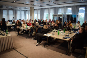 Participants during one of the sessions.