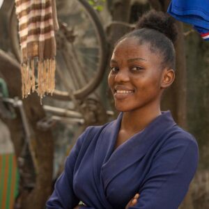 Amina Kasimba, rights holder in DR Congo.