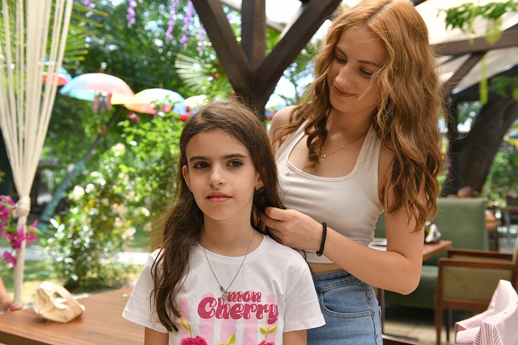 Mila Petrova and Tea Dojchinovski are part of the mentoring programme ”Big Sister, Little Sister” in North Macedonia, run by Kvinna till Kvinna’s partner organisation OWMSVN. Photo: Maja Janevska Ilieva